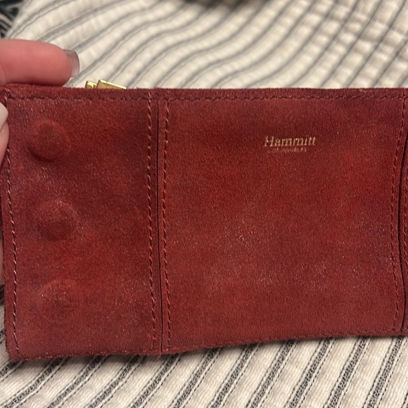 Hammitt Wallet 110 North Red Suede - Picture 4 of 10